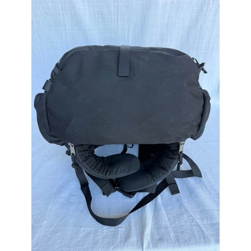Rare 90s Vintage L.L. Bean Black Travel Hiking Backpack Duffle Internal Frame